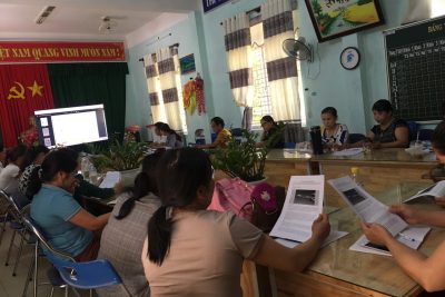 GV tham gia lớp tập huấn đầu năm học 2022-2023