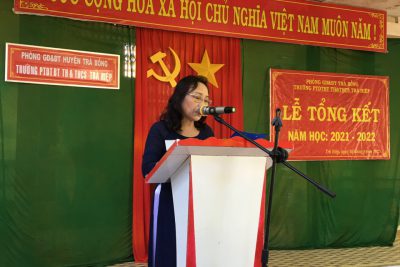 Trường PTDTBT TH&THCS Trà Hiệp tổ chức Lễ tổng kết năm học 2021-2022